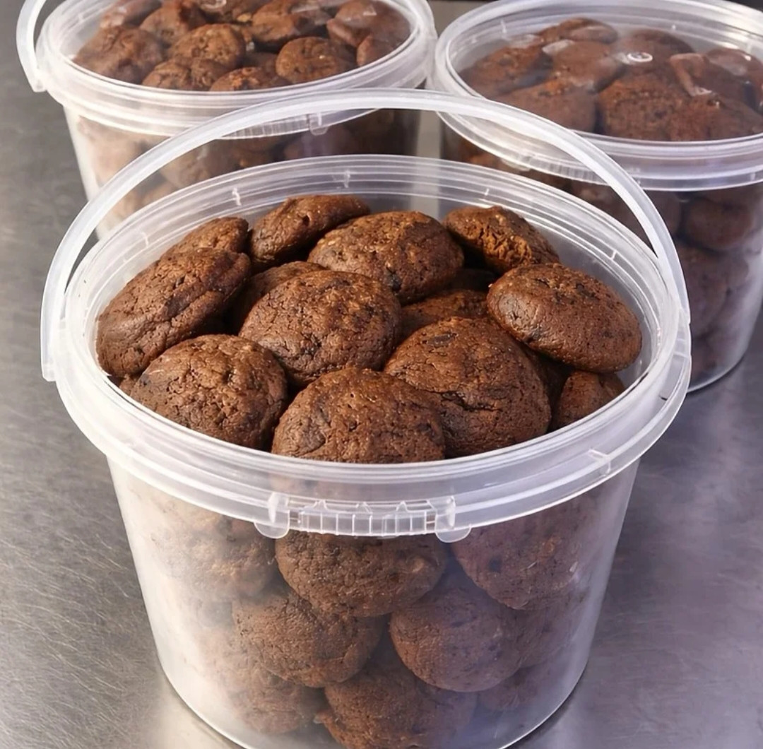 CRUNCY ESPRESSO COOKIES (BUCKET 60-70)