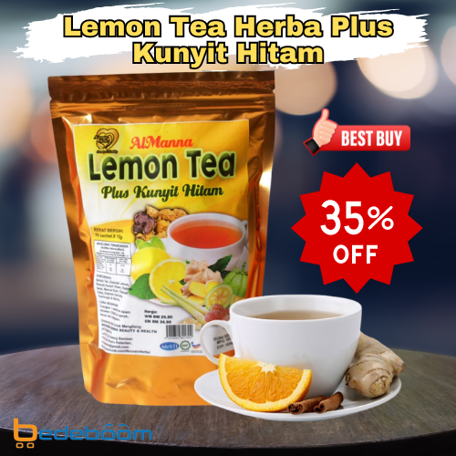 Lemon Tea Herba Plus Kunyit Hitam