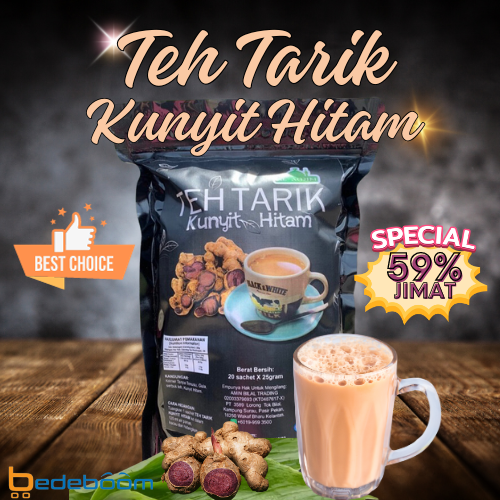 Teh Tarik Kunyit Hitam
