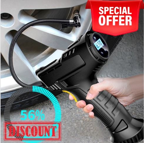 Inflator Pam Tayar Kereta Elektrik Mudah Alih