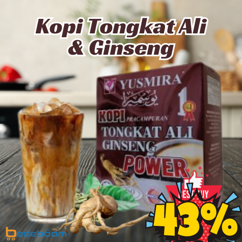 Kopi Tongkat Ali Ginseng Power
