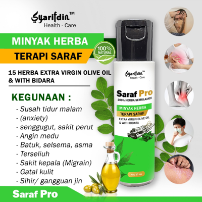 Minyak Saraf Pro Hijau