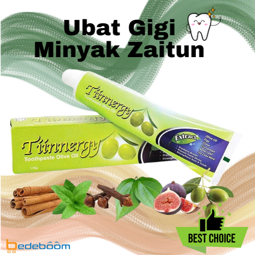Ubat Gigi Tiinnergy Minyak Zaitun