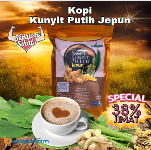 Kopi Kunyit Putih Jepun