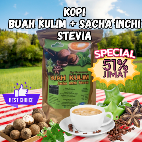 Kopi Buah Kulim Plus Sacha Inchi