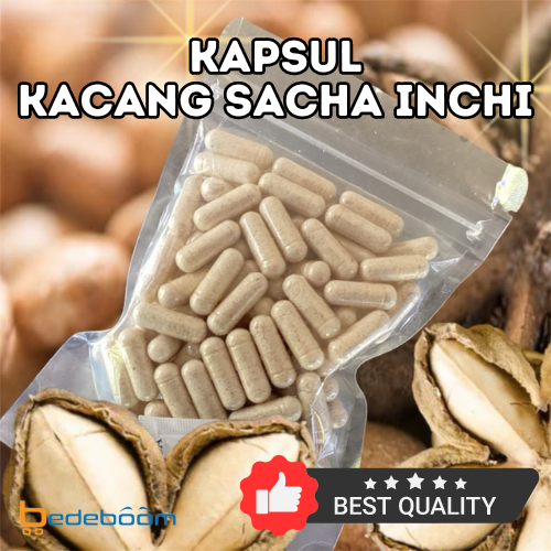 Kapsul Kacang Sacha Inchi 100biji